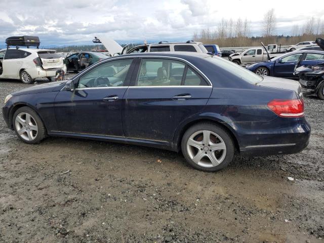  MERCEDES-BENZ E-CLASS 2014 Blue