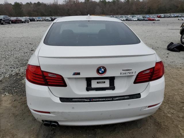  BMW 5 SERIES 2015 White