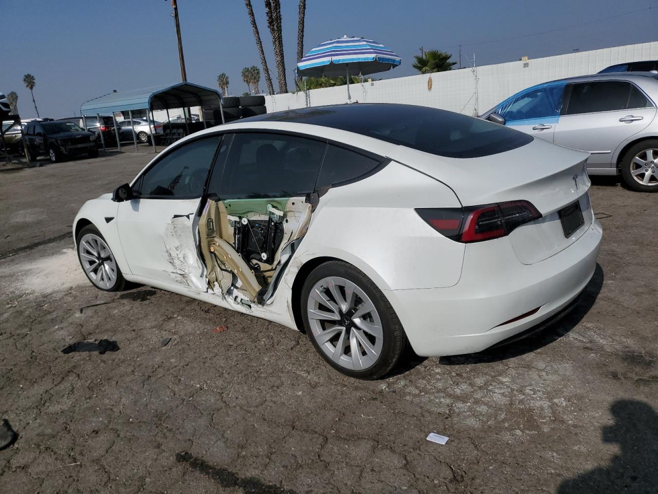 VIN 5YJ3E1EA5PF422654 2023 TESLA MODEL 3 no.2