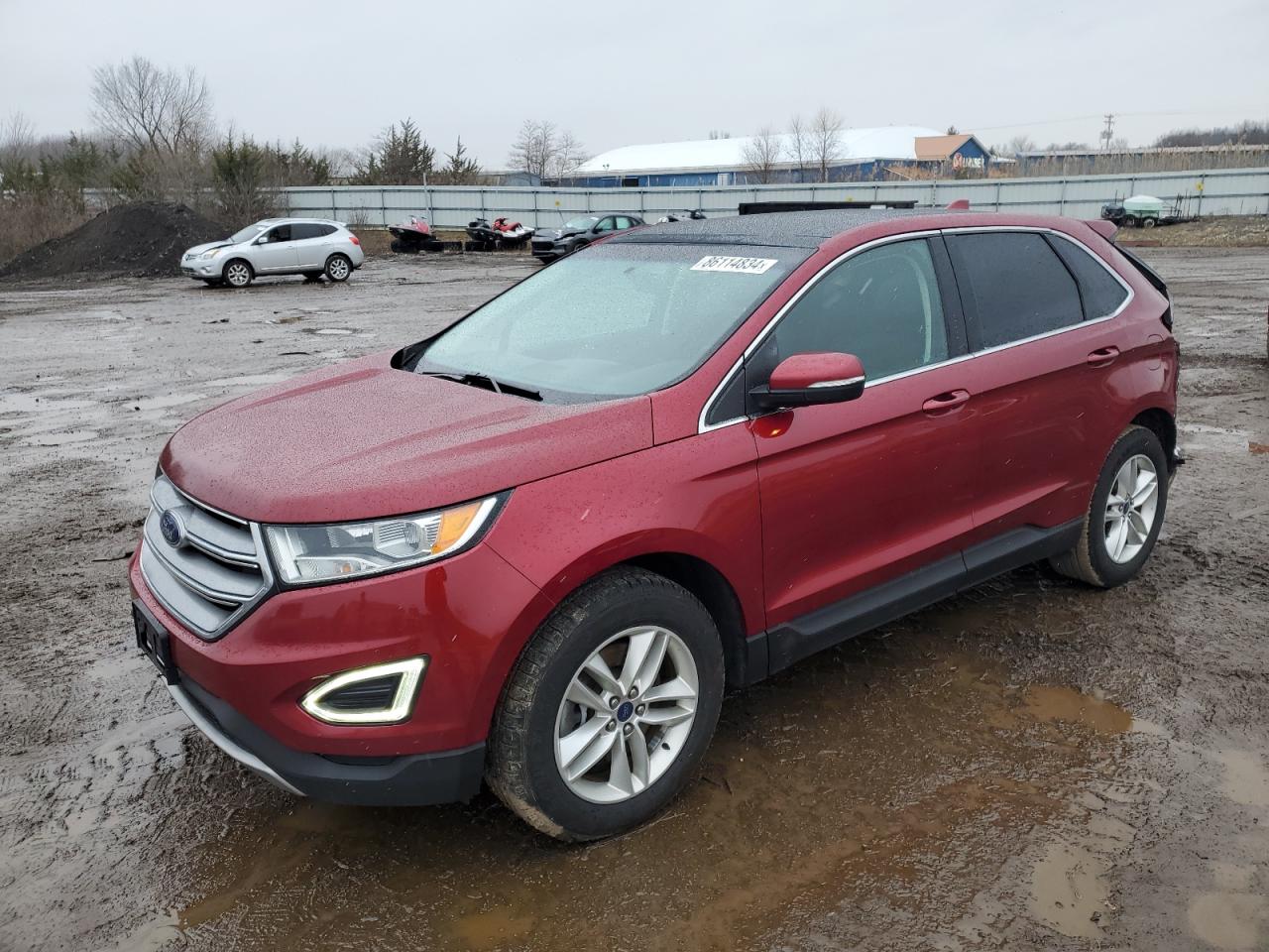 VIN 2FMPK4J80HBB34663 2017 FORD EDGE no.1