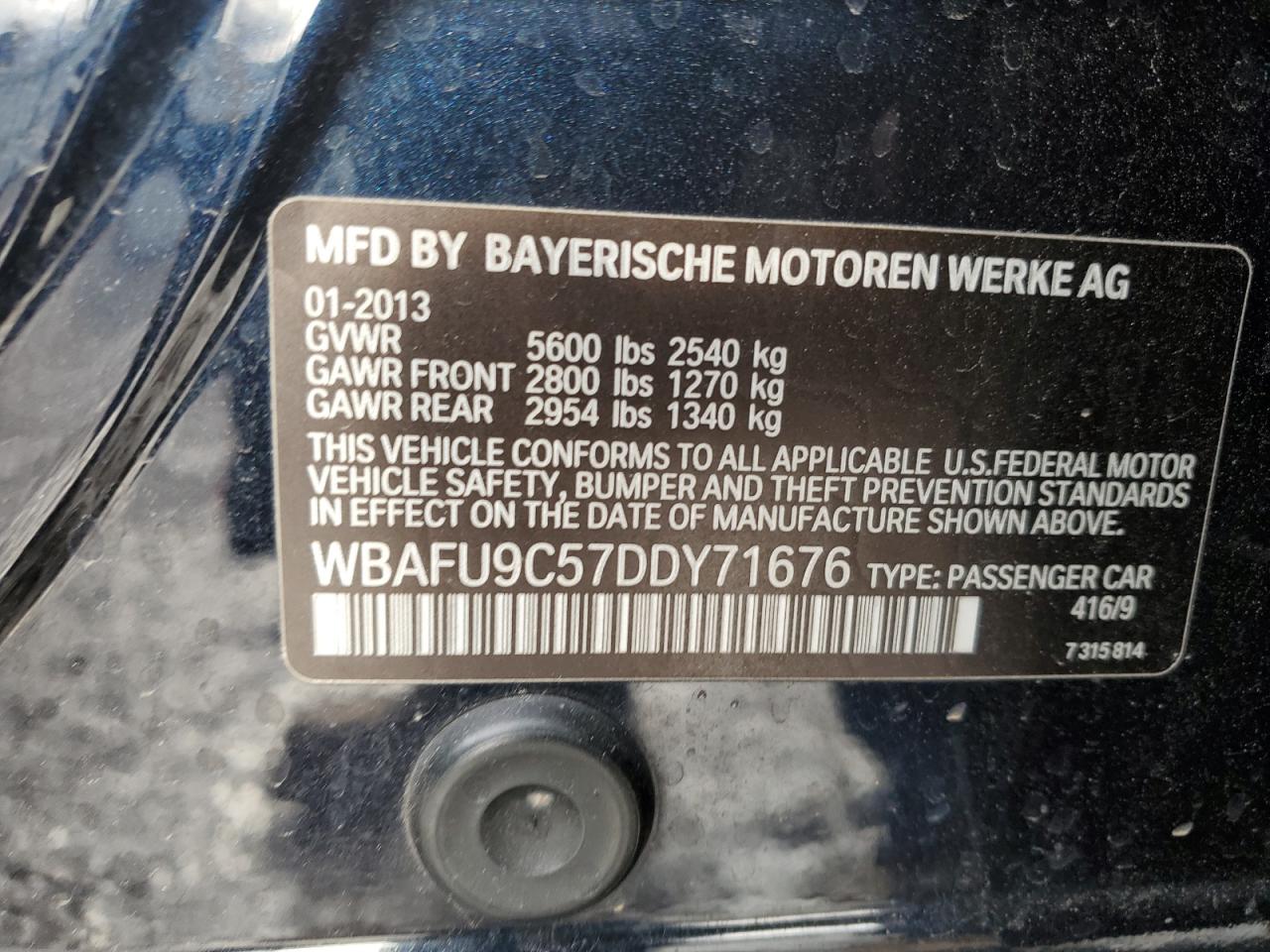 2013 BMW 5er - Image 14