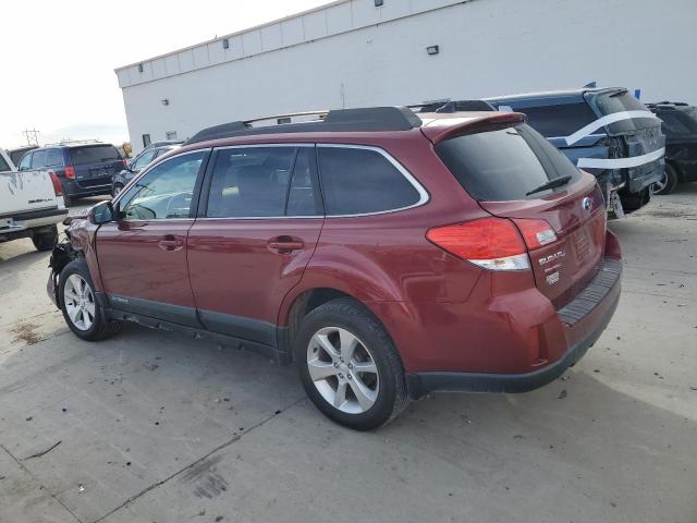  SUBARU OUTBACK 2014 Бургунді