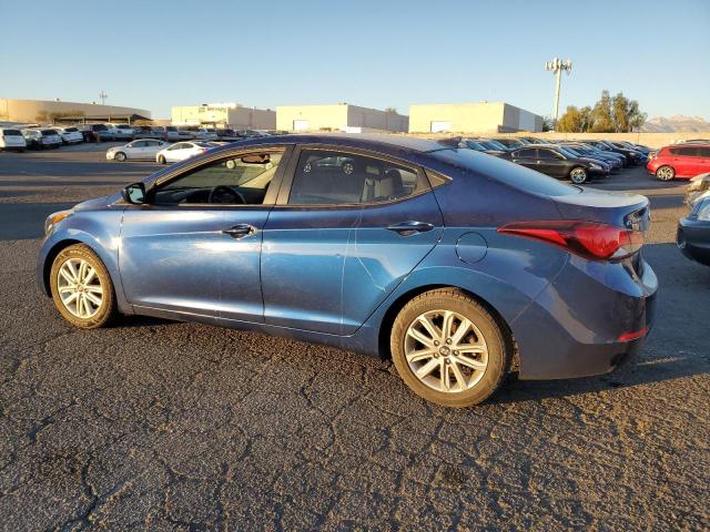  HYUNDAI ELANTRA 2016 Granatowy