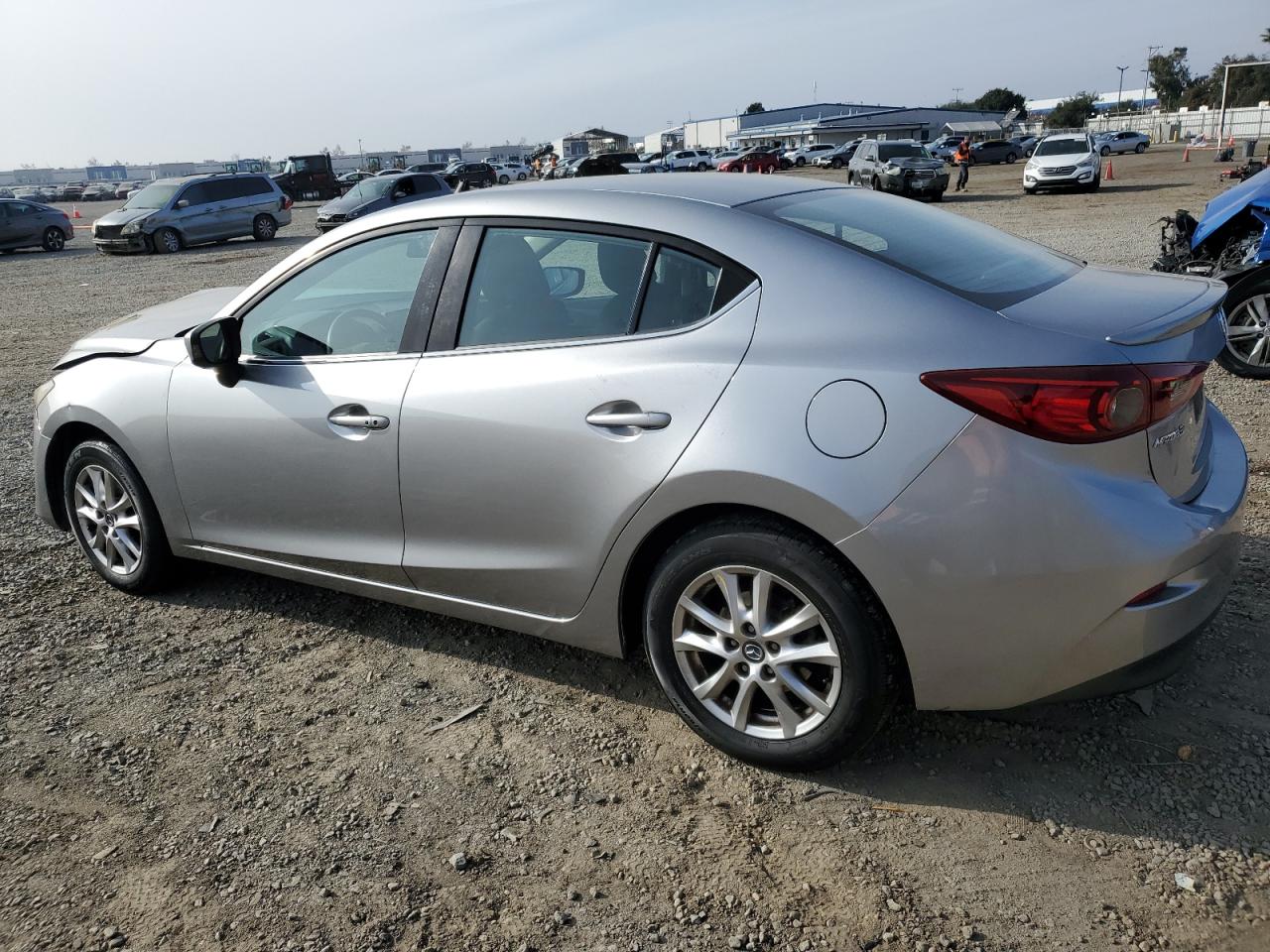 VIN JM1BM1V74E1193747 2014 MAZDA 3 no.2