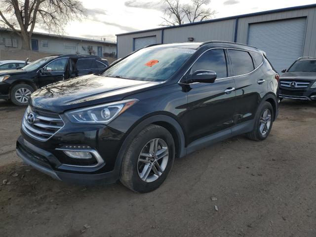  HYUNDAI SANTA FE 2018 Чорний