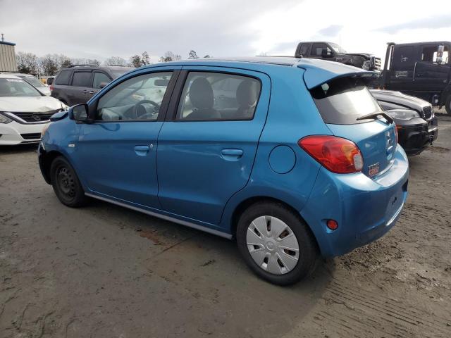 Hatchbacks MITSUBISHI MIRAGE 2015 Granatowy