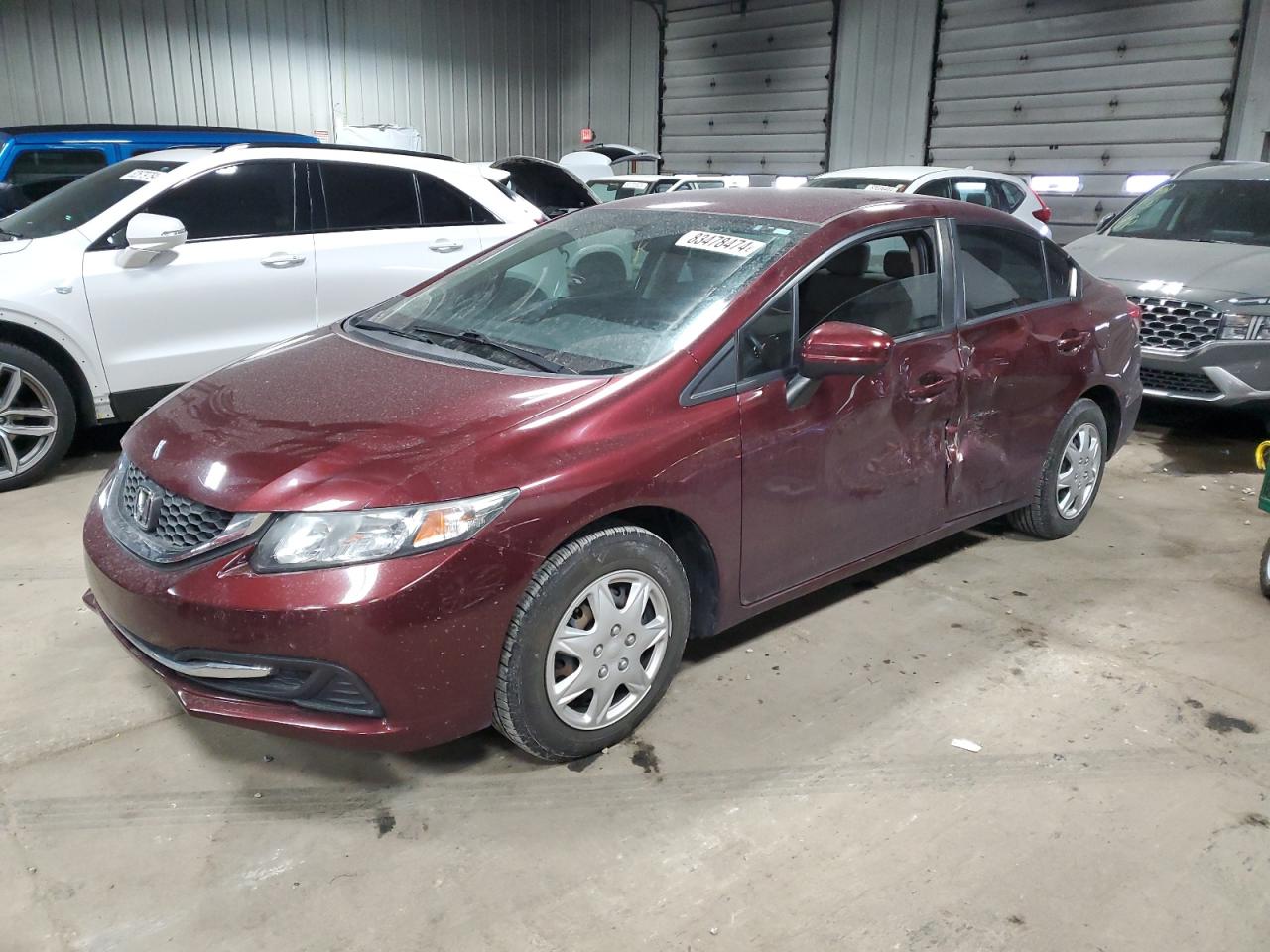 VIN 19XFB2F55FE083816 2015 HONDA CIVIC no.1