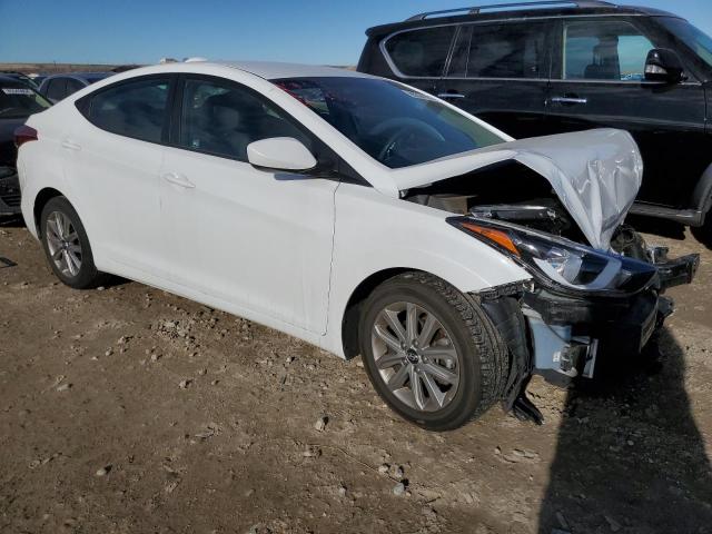  HYUNDAI ELANTRA 2016 White