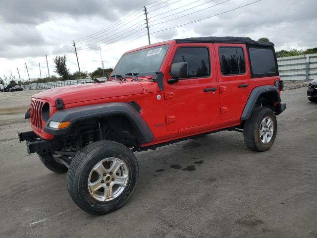  JEEP WRANGLER 2018 Red