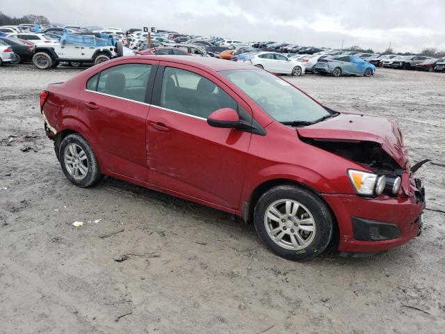 Sedans CHEVROLET SONIC 2016 Red