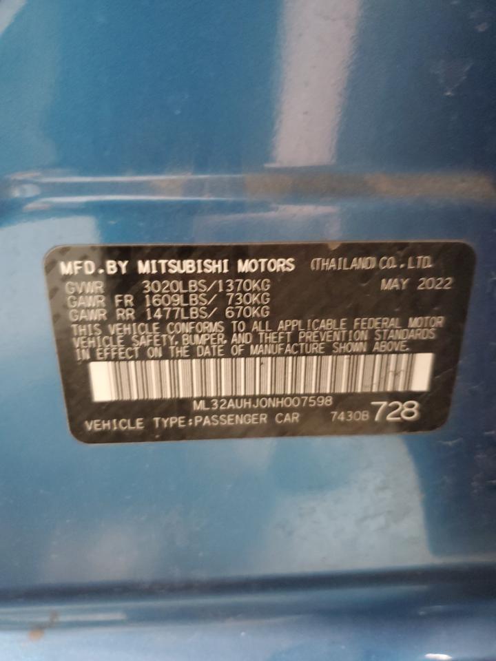 2022 Mitsubishi Mirage - Image 13