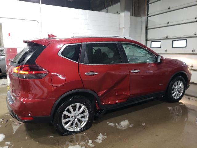  NISSAN ROGUE 2018 Czerwony