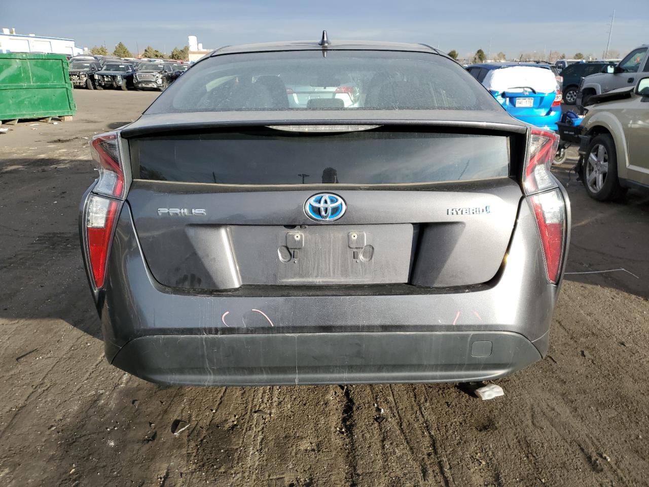 VIN JTDKBRFU3J3597209 2018 TOYOTA PRIUS no.6