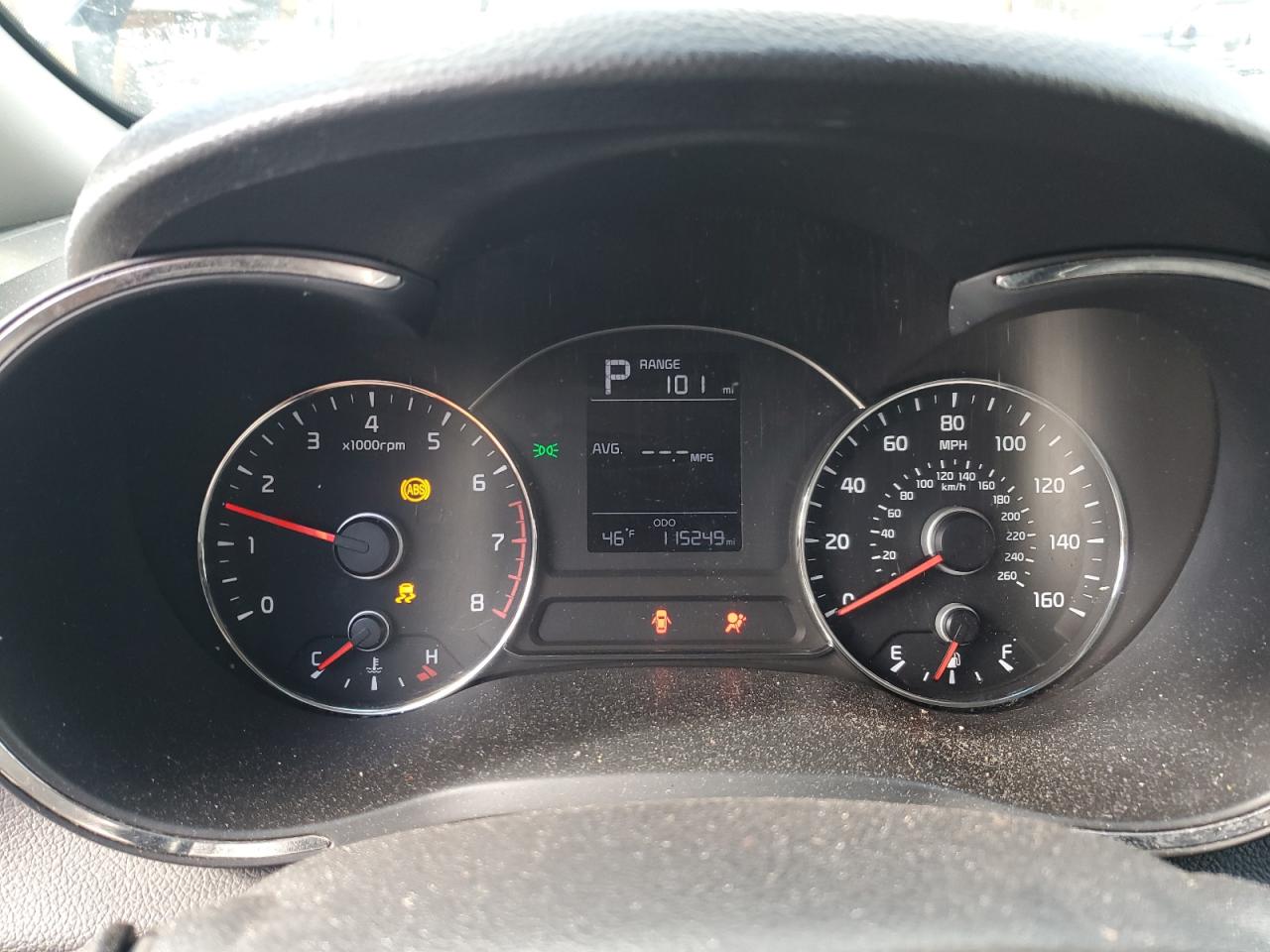 2017 Kia Forte Lx VIN: 3KPFK4A76HE115616 Lot: 83119054