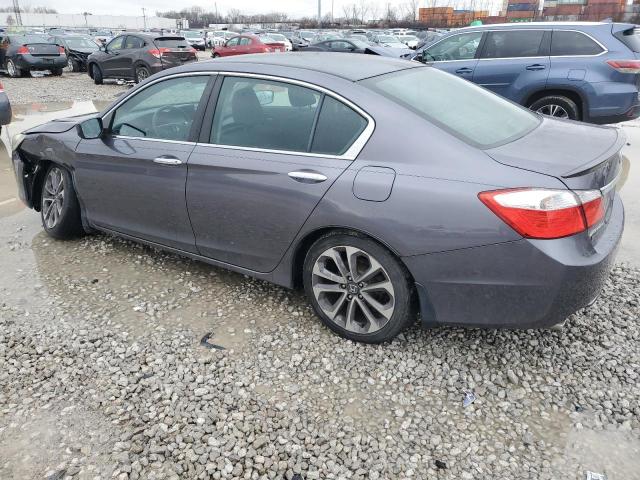  HONDA ACCORD 2014 Серый