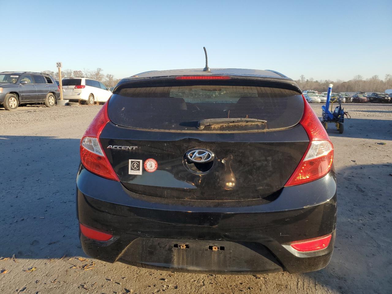 VIN KMHCU5AE9DU117966 2013 HYUNDAI ACCENT no.6