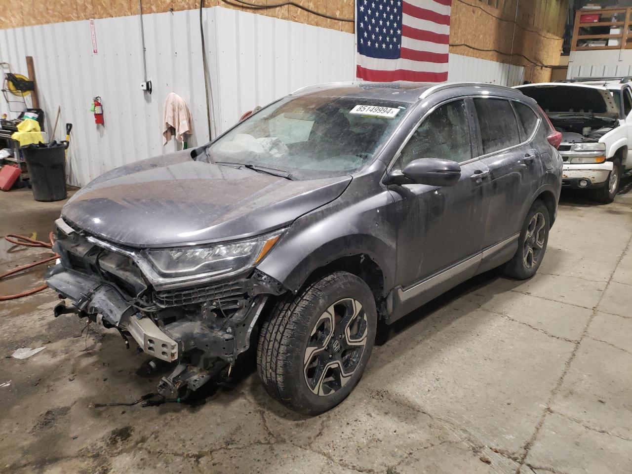 2017 Honda Cr-V Touring en Venta en Anchorage, AK - Undercarriage
