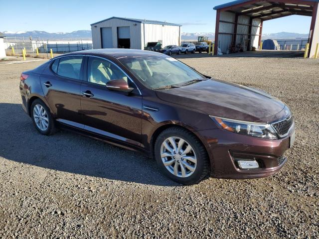 Sedans KIA OPTIMA 2015 Burgundy