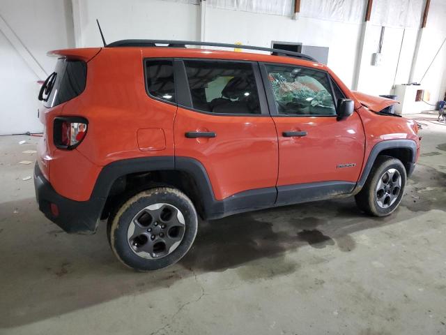  JEEP RENEGADE 2017 Оранжевый