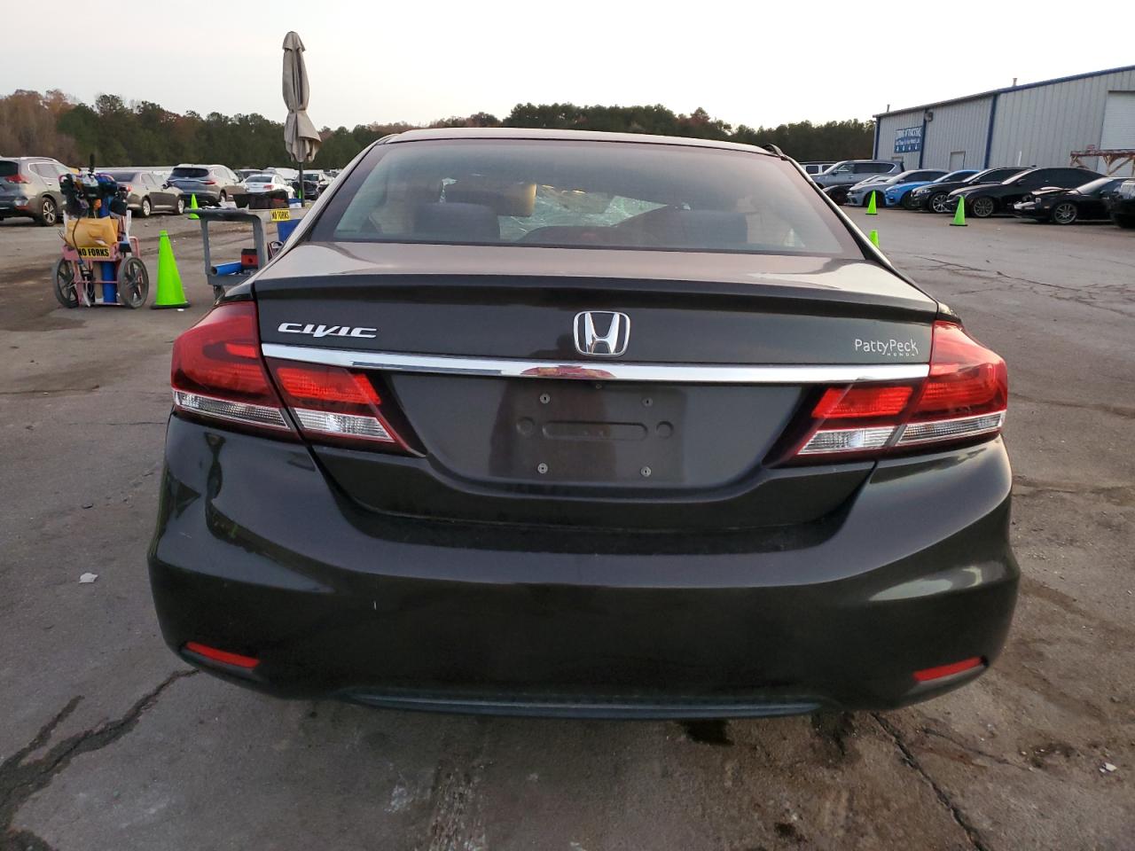 VIN 2HGFB2F84DH532559 2013 HONDA CIVIC no.6