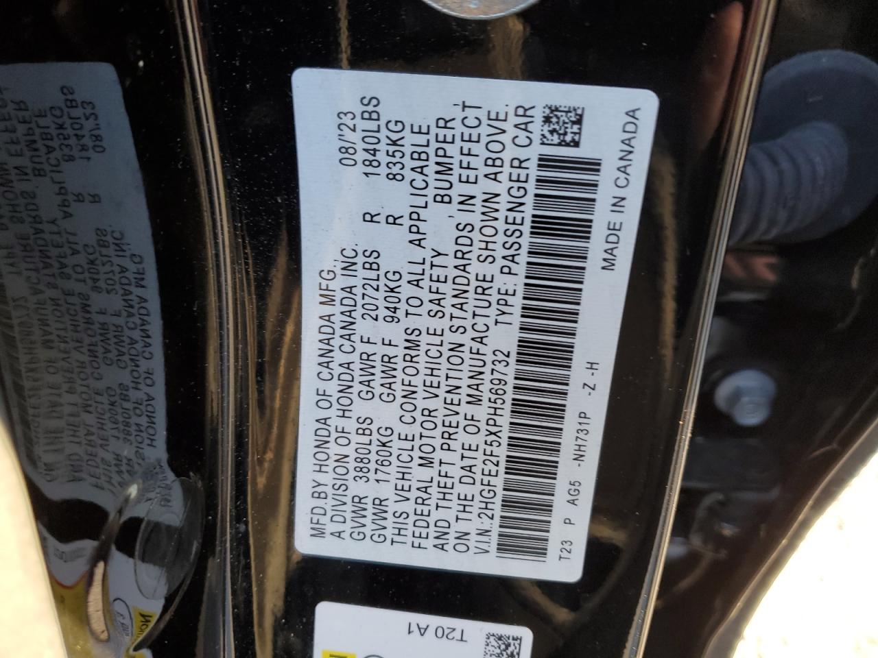 2023 Honda Civic - Image 12