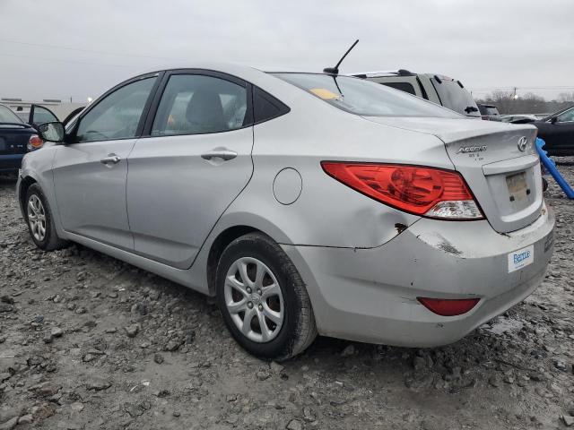  HYUNDAI ACCENT 2014 Серебристый