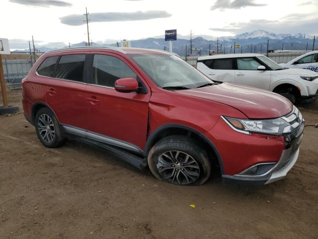  MITSUBISHI OUTLANDER 2018 Красный