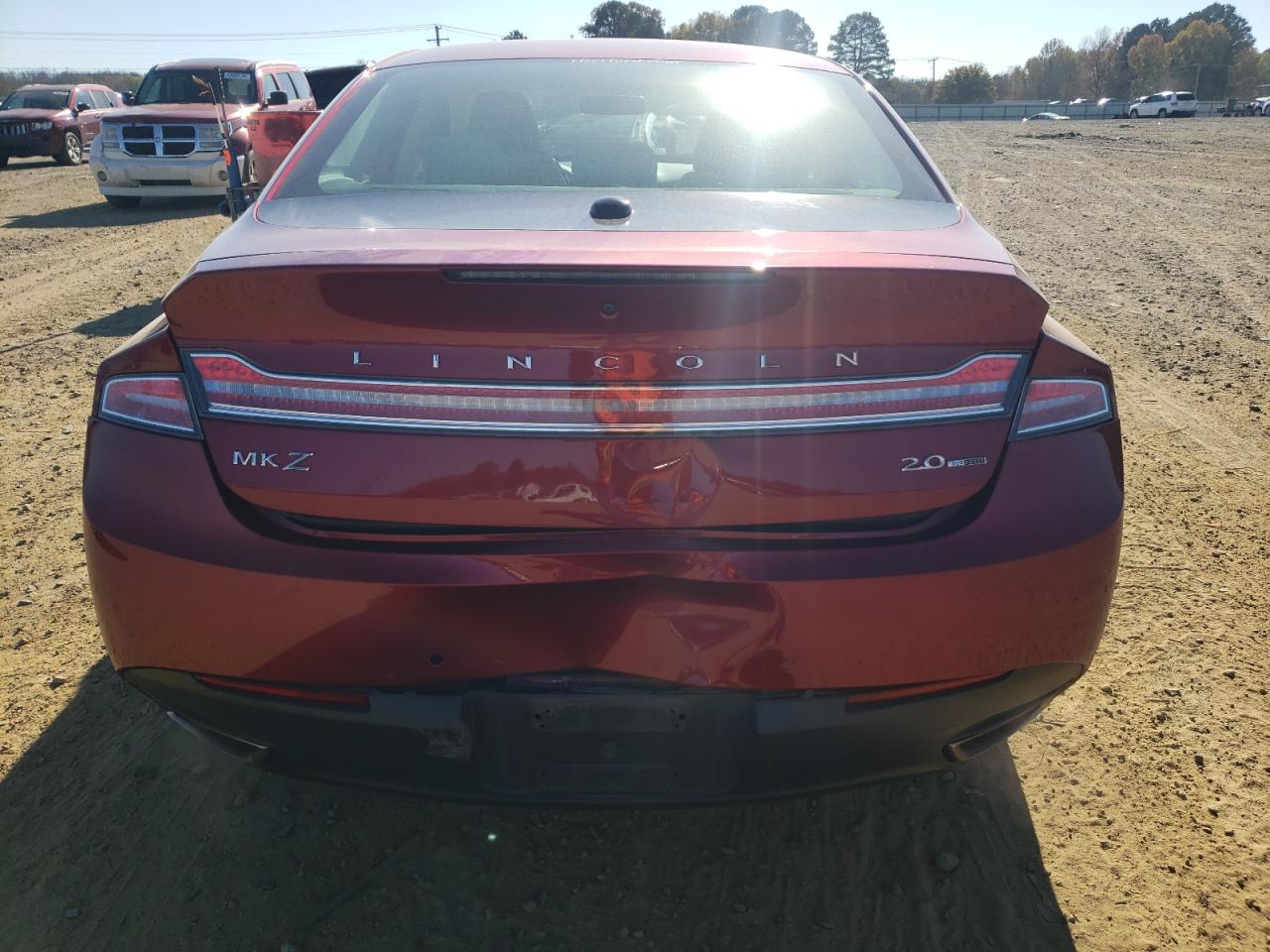 VIN 3LN6L2G97FR623072 2015 LINCOLN MKZ no.6