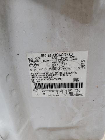 2010 FORD F150