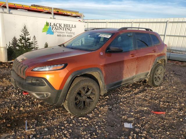  JEEP CHEROKEE 2016 Оранжевый