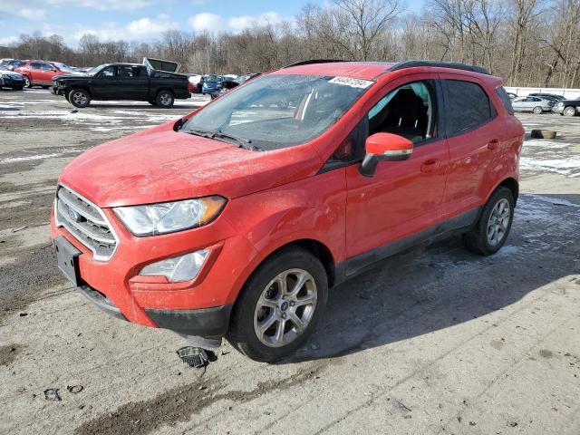  FORD ECOSPORT 2020 Red