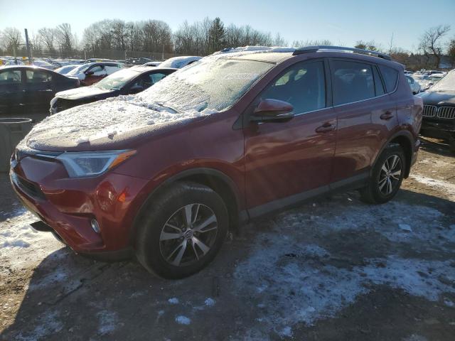  TOYOTA RAV4 2018 Червоний