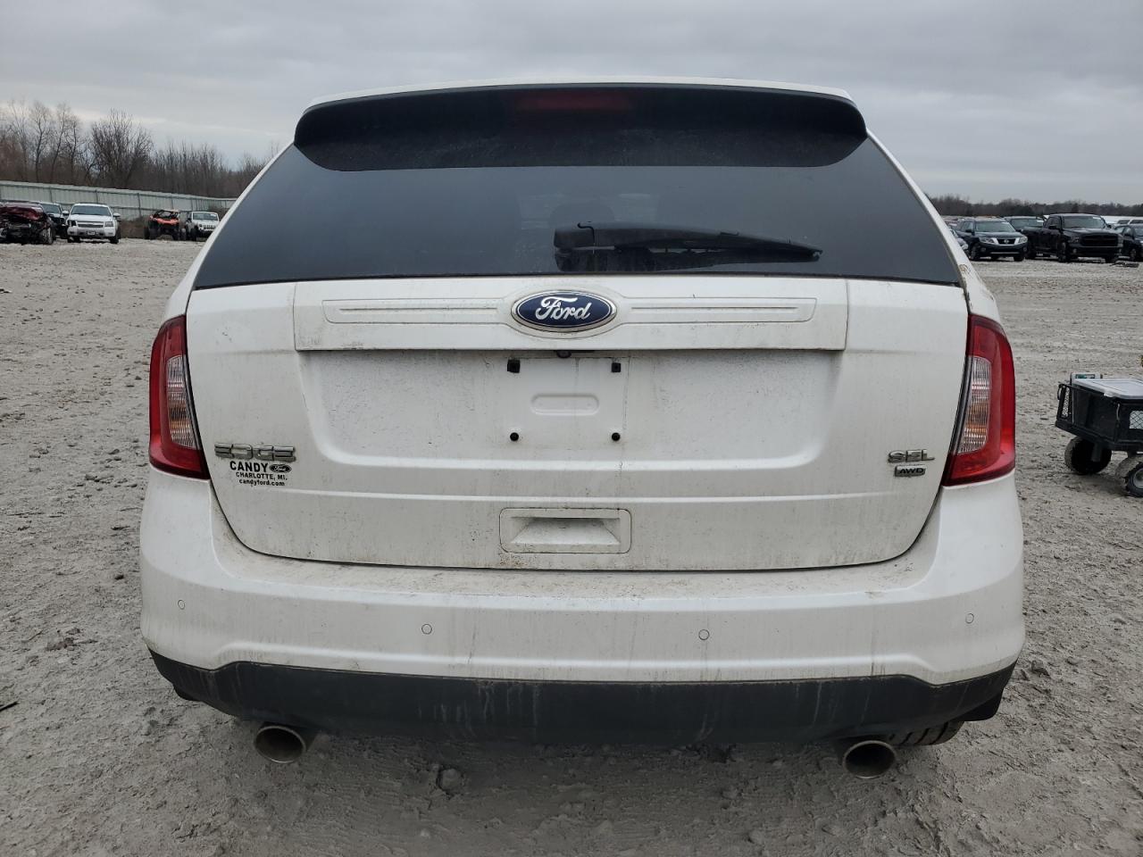 VIN 2FMDK4JC9DBB29592 2013 FORD EDGE no.6