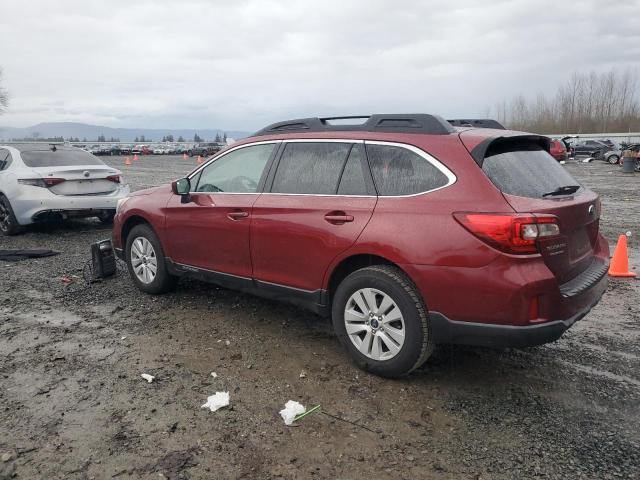  SUBARU OUTBACK 2015 Burgundy