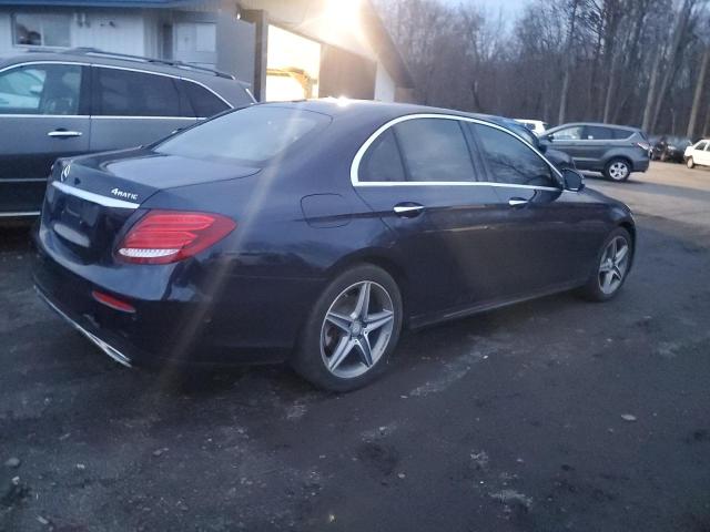 Sedans MERCEDES-BENZ E-CLASS 2017 Granatowy