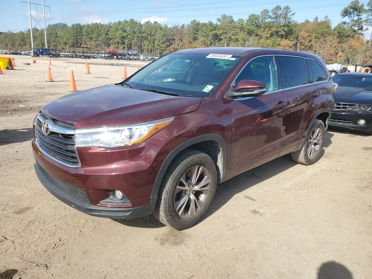 5TDZKRFH2FS055977 2015 TOYOTA HIGHLANDER - Image 1