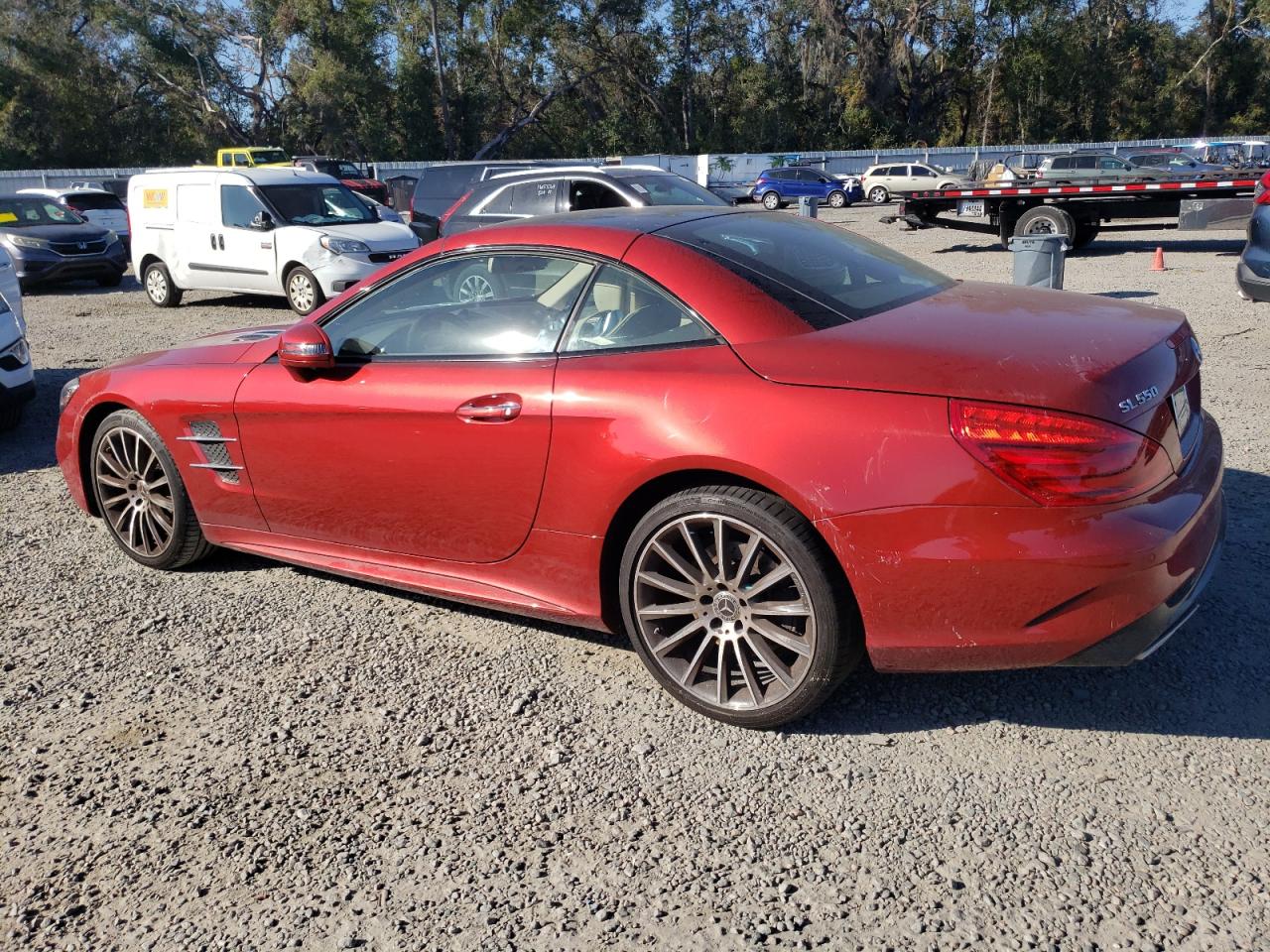 VIN WDDJK7DA0JF050296 2018 MERCEDES-BENZ SL-CLASS no.2