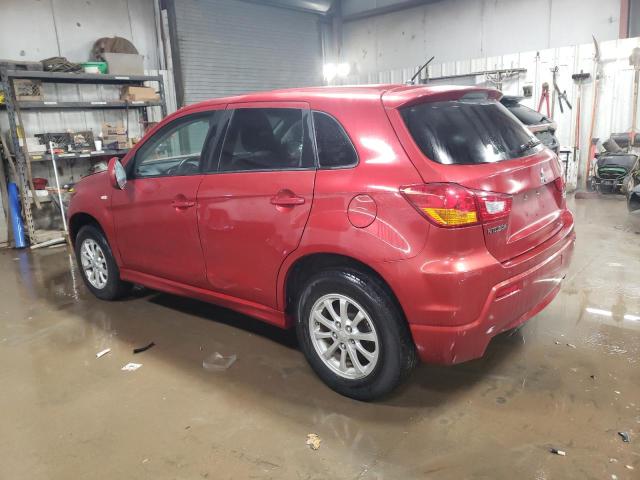  MITSUBISHI OUTLANDER 2012 Czerwony