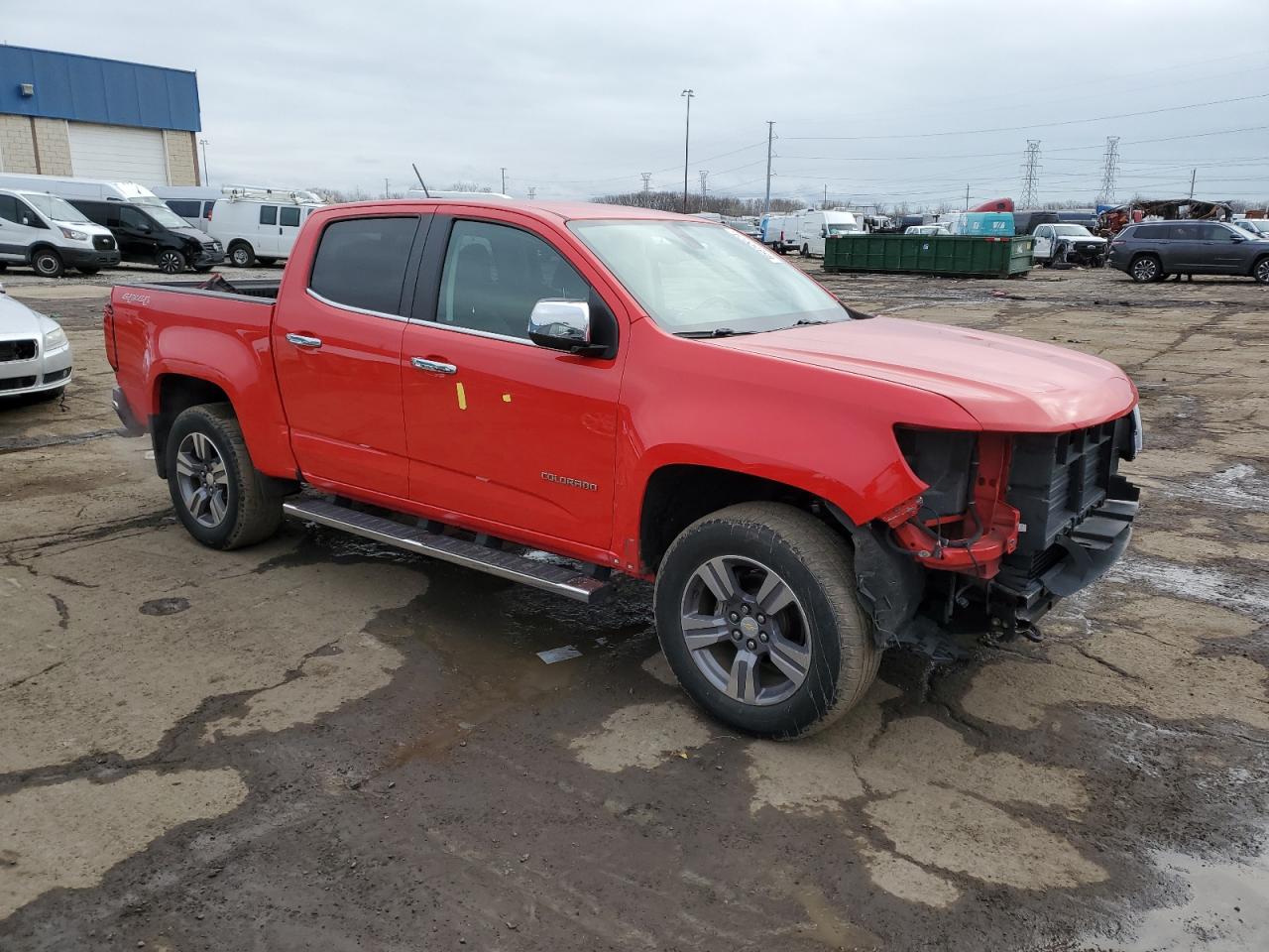 VIN 1GCGTBE33F1206033 2015 CHEVROLET COLORADO no.4