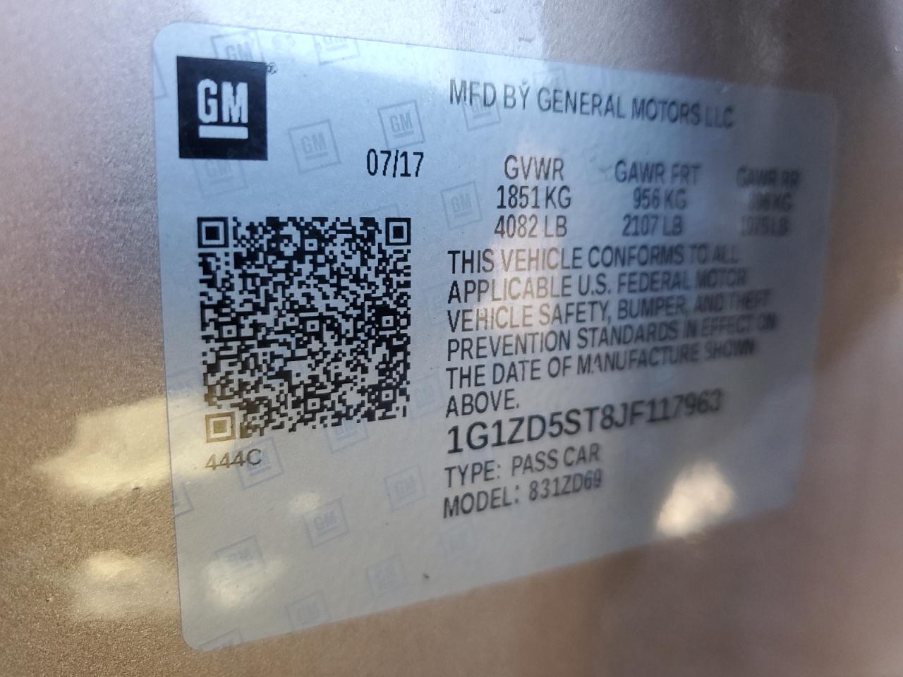 2018 Chevrolet Malibu - Image 12