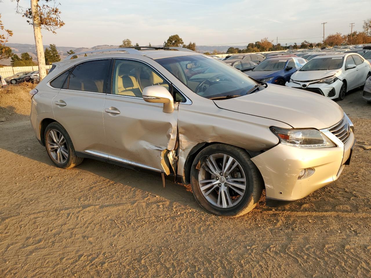 VIN 2T2BK1BA9FC284303 2015 LEXUS RX350 no.4