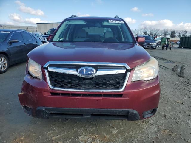  SUBARU FORESTER 2014 Czerwony