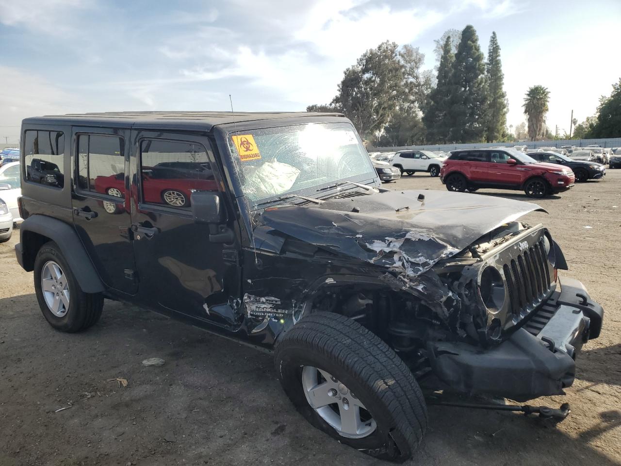 VIN 1C4BJWDG9DL705240 2013 JEEP WRANGLER no.4