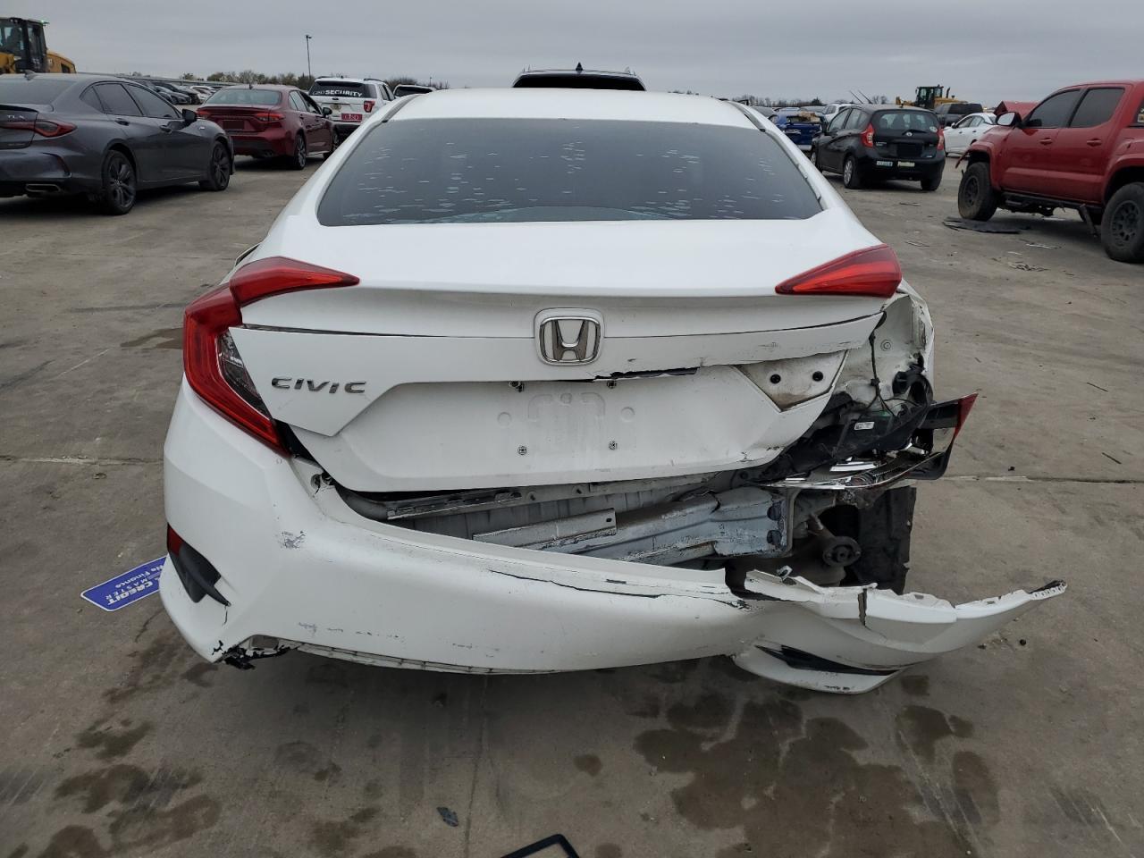 VIN 19XFC2F58GE077944 2016 HONDA CIVIC no.6