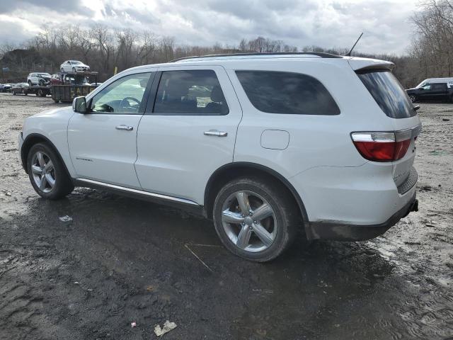  DODGE DURANGO 2013 Білий