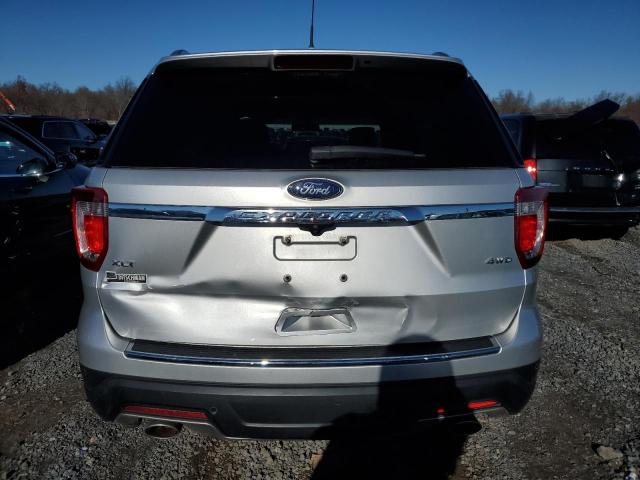  FORD EXPLORER 2018 Silver