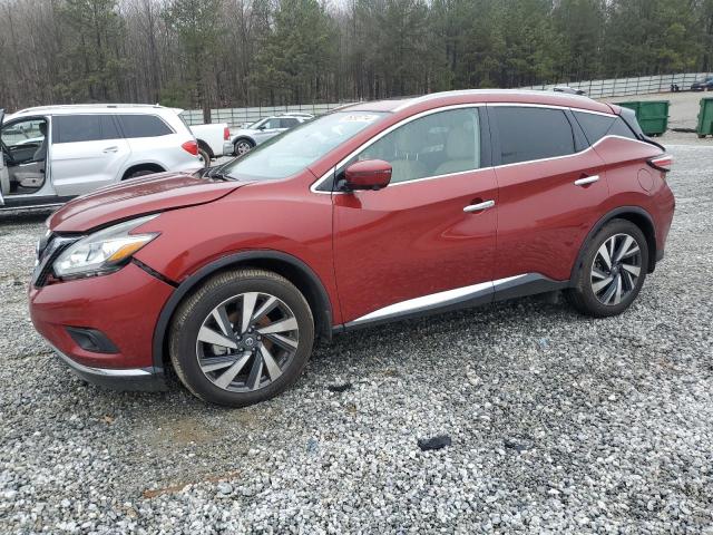  NISSAN MURANO 2018 Red