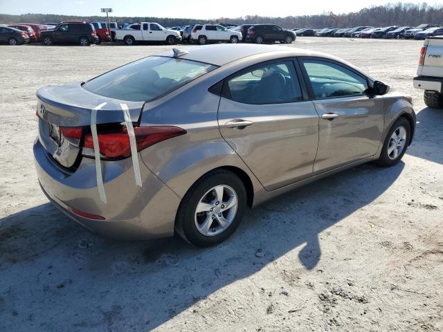  HYUNDAI ELANTRA 2014 Цвет загара