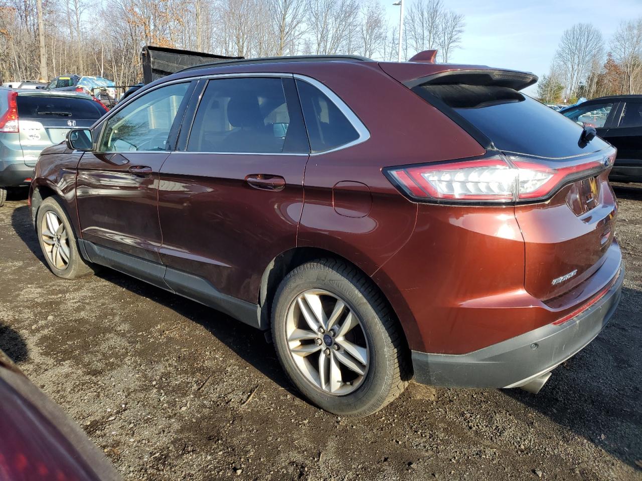 VIN 2FMTK4J83FBB65093 2015 FORD EDGE no.2