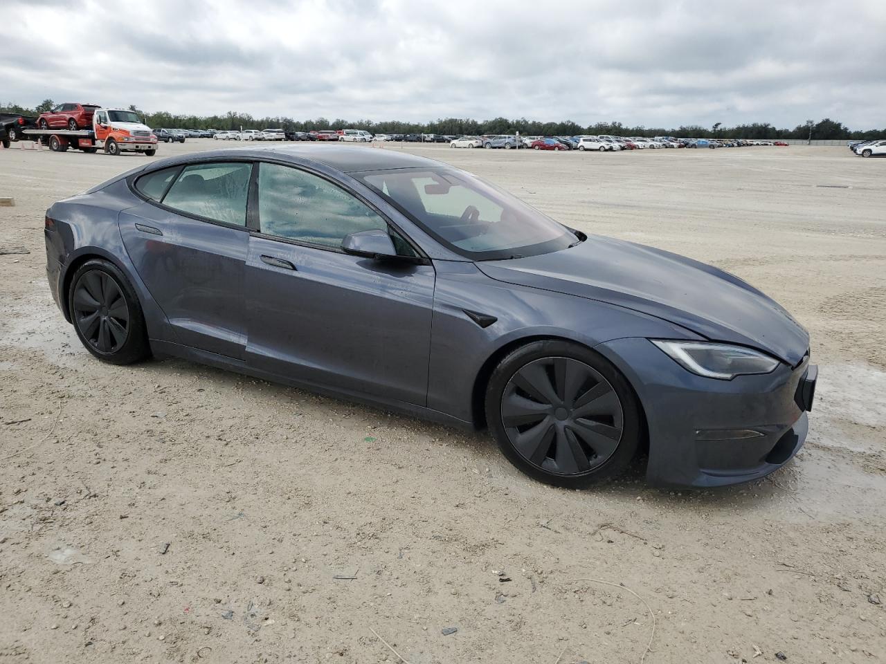 VIN 5YJSA1E59NF489684 2022 TESLA MODEL S no.4